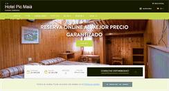 Desktop Screenshot of hotelpicmaia.com