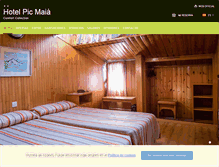 Tablet Screenshot of hotelpicmaia.com